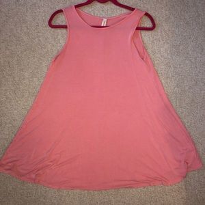 Light Pink, Tunic Dress